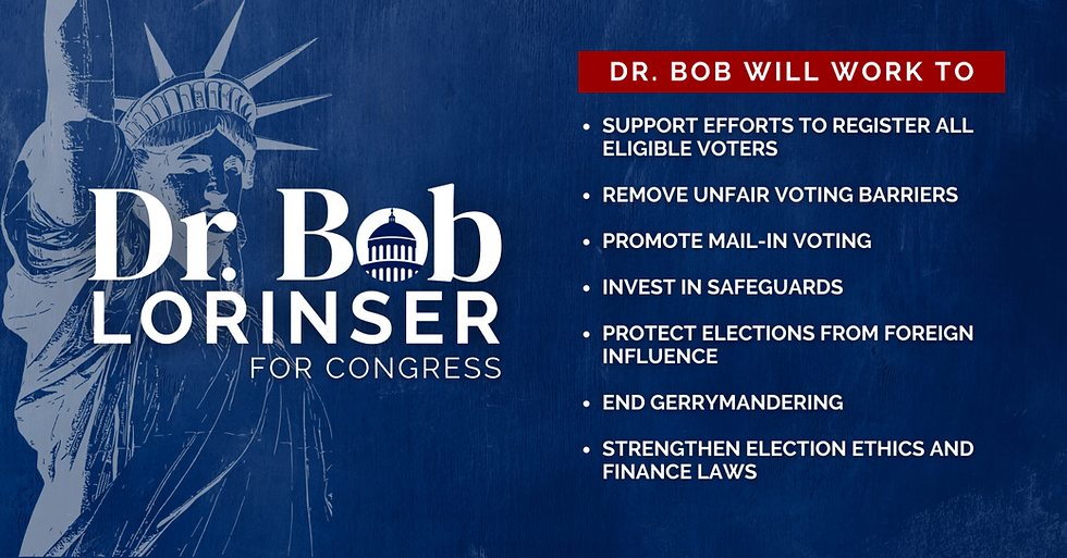 Dr Bob Voting Rights Policy List
