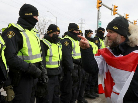 Police, truckers and citizens oppose disruption in Canada, but Rep. Jack Bergman supports agitators