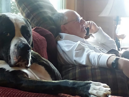 Dr. Bob Lorinser is seeking "bail" after being "locked up" in UPAWS celebrity fundraiser