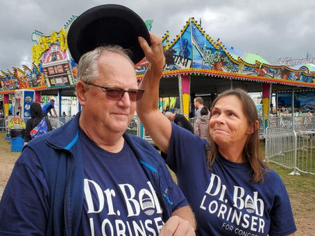 1.7 million voter-contacts, Bob & Peggy's final thank you ahead of Tuesday