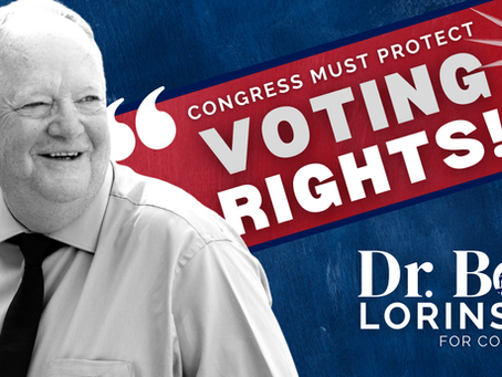 My opponent didn't honor the will of the people, we must stand up for voting rights