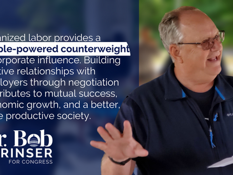Dr. Bob: Organized labor provides an essential people-powered counterweight to corporate influence
