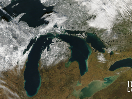 Northern Michigan / U.P. Photo of the Day — Michigan from Space