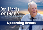 Seeking event sponsors - Dr. Bob back in the UP before two town hall sprees