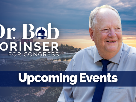 Seeking event sponsors - Dr. Bob back in the UP before two town hall sprees