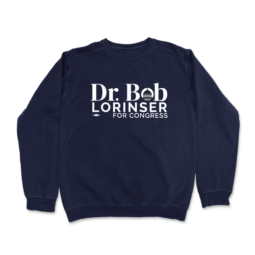 Dr. Bob Lorinser (Navy Crewneck Sweater)